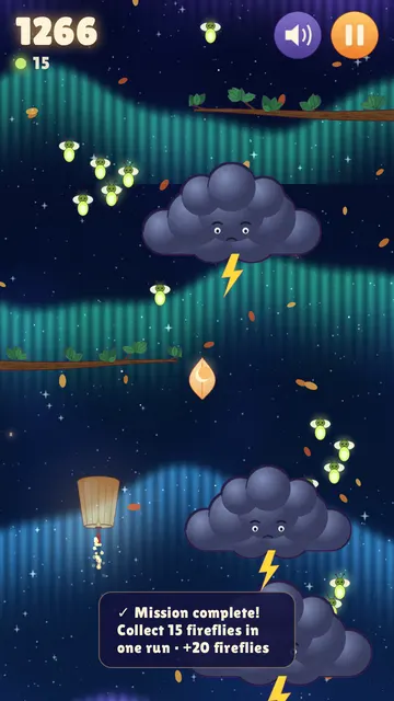 The glowing Aurora Heights sky