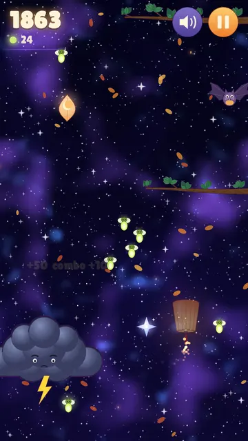 Floating high in the faraway Starfield
